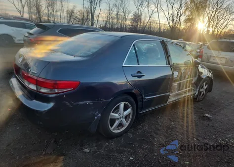 2004 Honda Accord Ex z USA, uszkodzony, nr VIN 1HGCM56644A007738